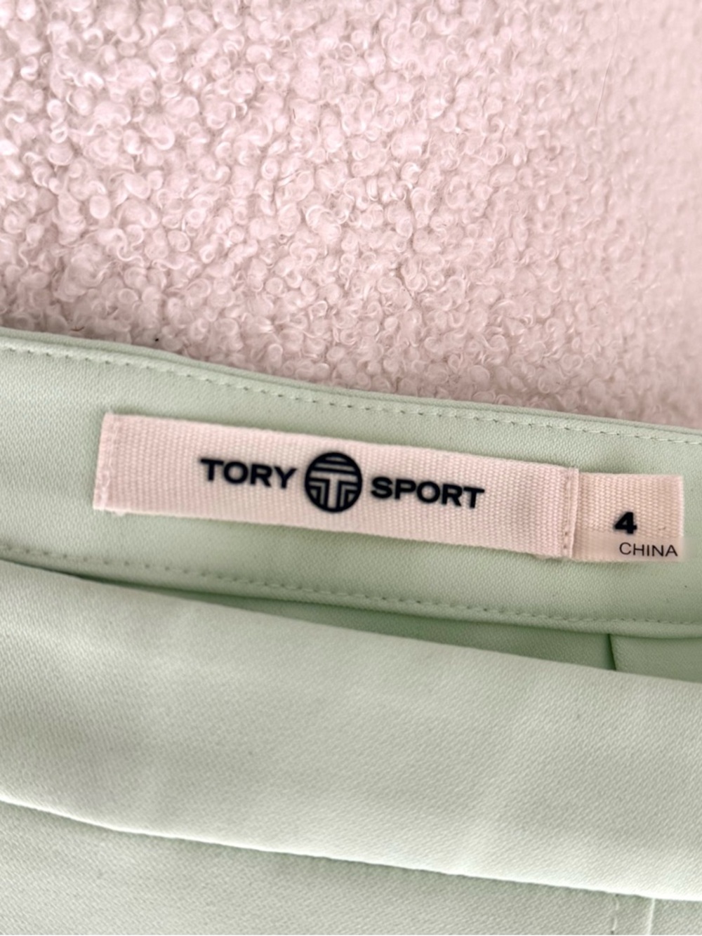 TORY BURCH SPORT Tech Twill Golf Skirt Fresh Mint - Picture 7 of 7